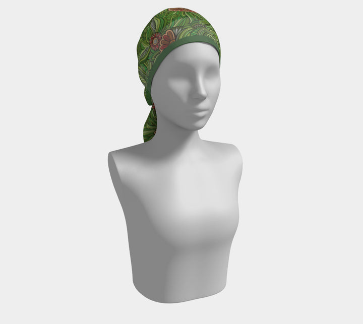 Long Scarf - Spring Garden Of Eden