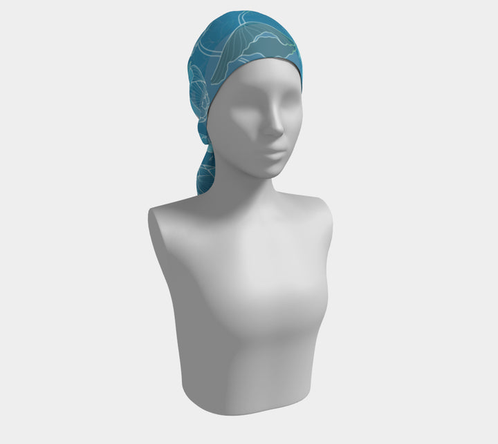 Long Scarf - Spring Lotus