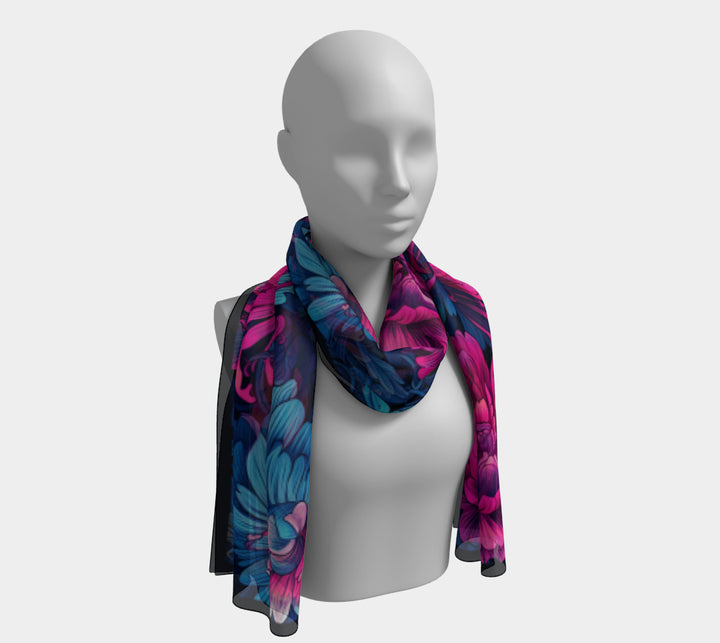 Long Scarf - Winter Jardin Scarf