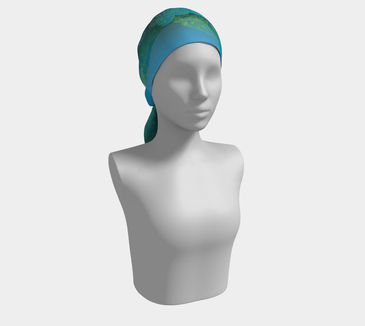 Long Scarf - Spring Wave