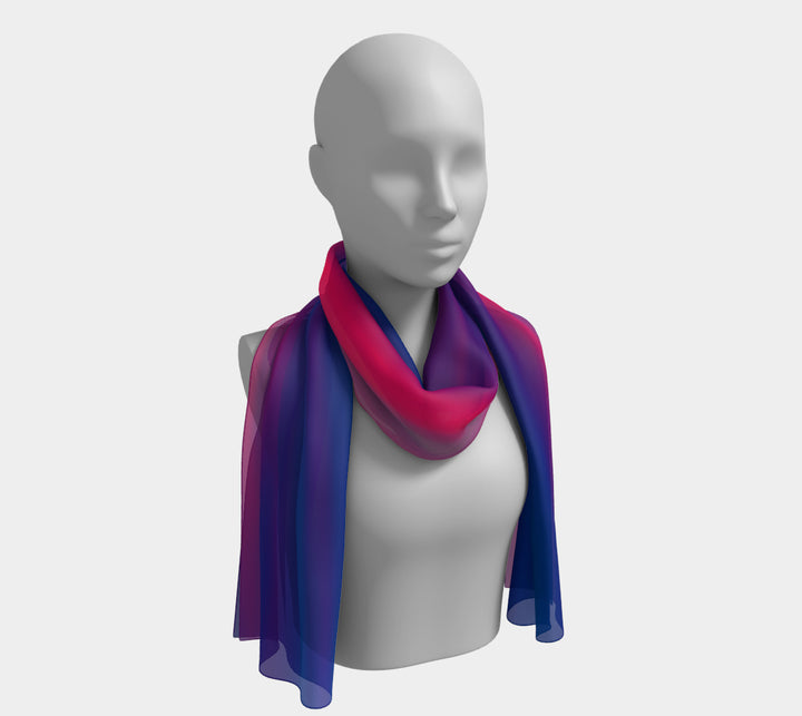 Long Scarf - Winter Sunrise