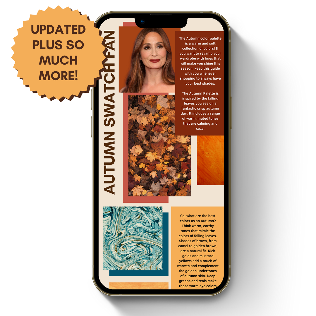 Autumn Digital Swatch Download-Color Me Beautiful