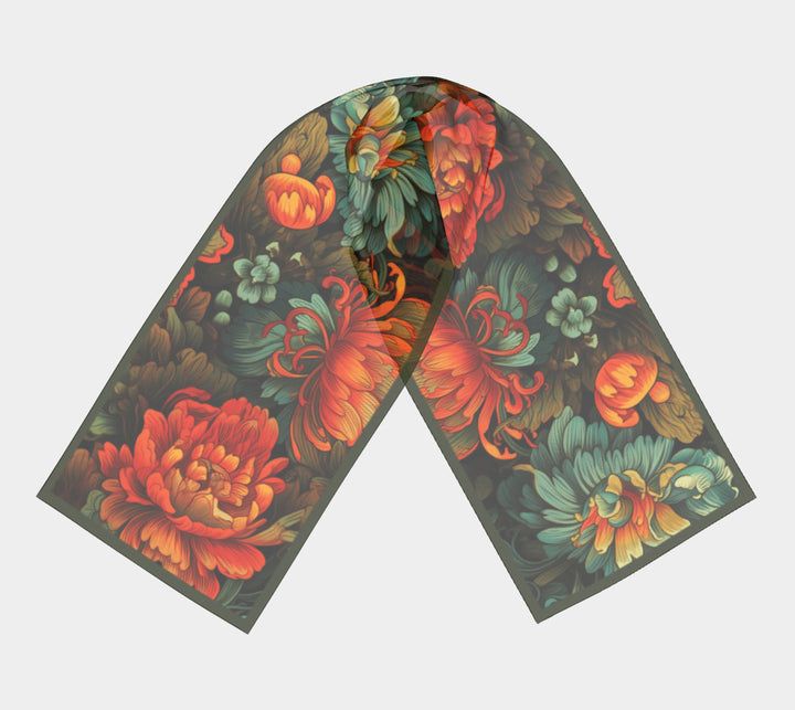 Autumn Jardin Scarf-Color Me Beautiful