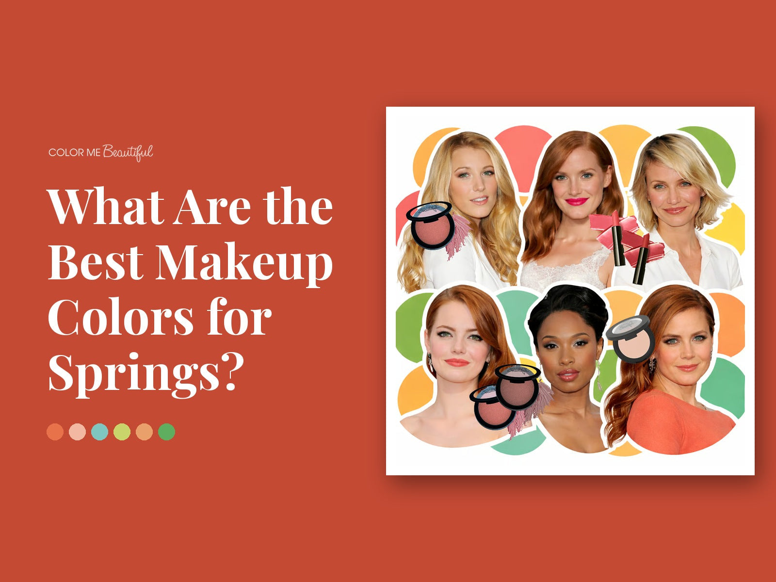 What are the Best Makeup Colors for Springs?