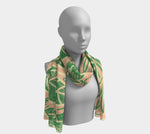 Long Scarf - Spring Graffiti Scarf