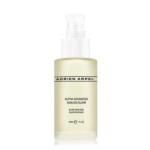 Alpha Advanced Ageless Elixir with Alpha and Beta Hydroxy Acids, and Sugar Maple Extract.