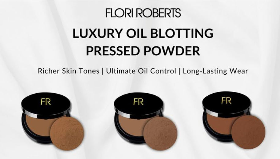 Luxury Oil Blotting Pressed Powder