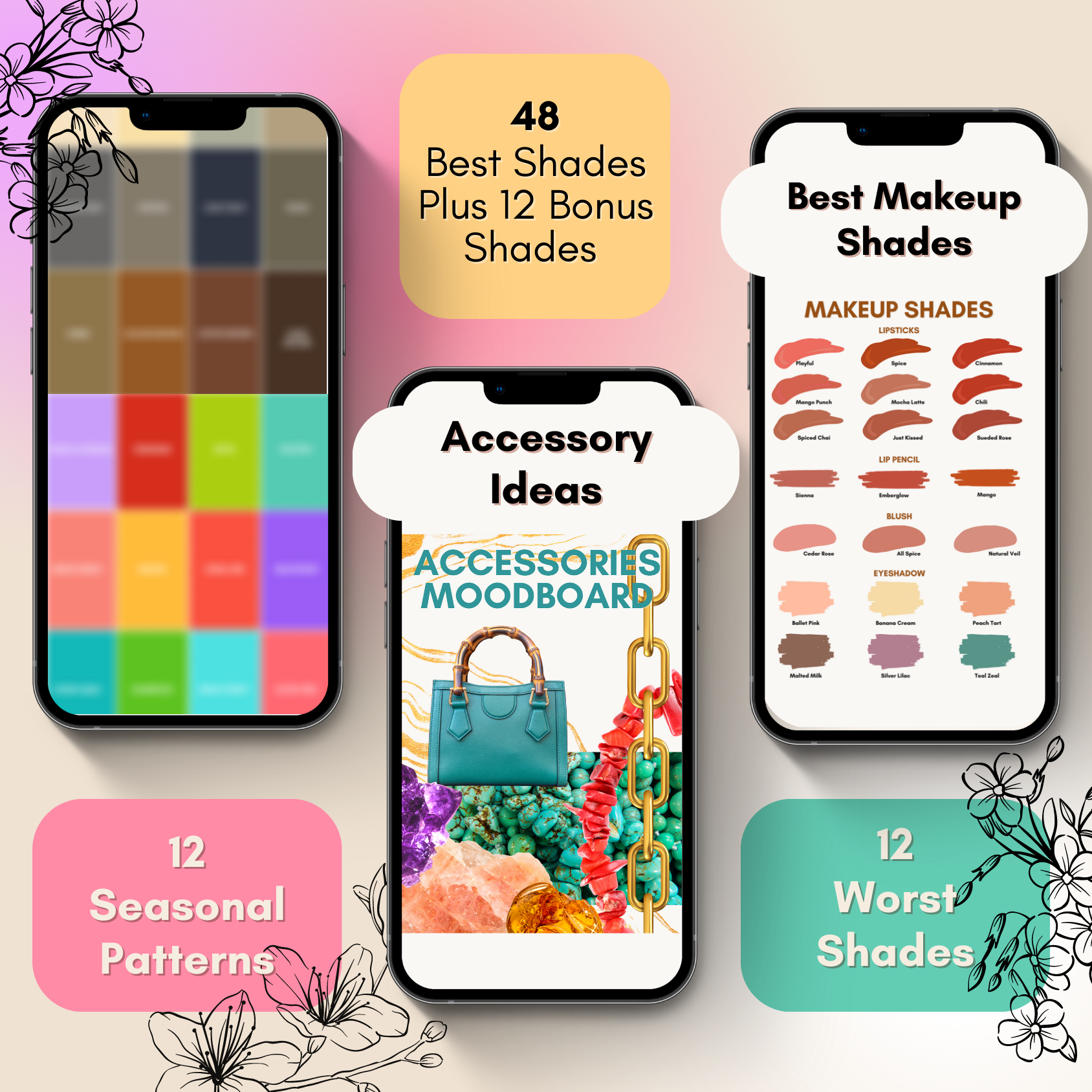 Digital Swatch Palette - Spring Digital Swatch Download