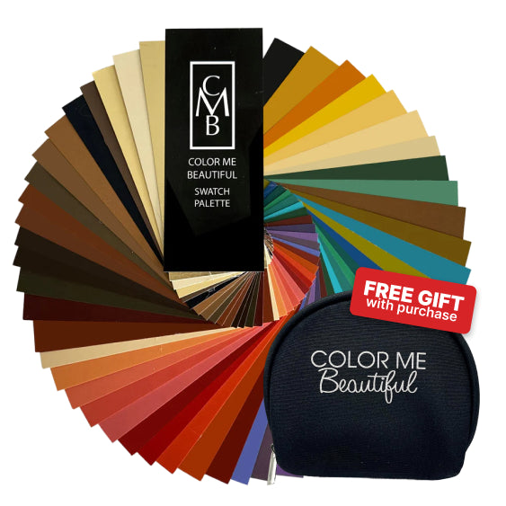 Swatch Fan - Autumn Swatch Palette | Personalized Color Guide For Selecting Clothing, Makeup And Accessories