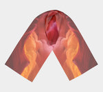 Long Scarf - Heart Flame (autumn)