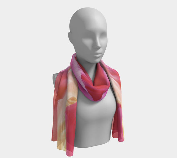 Long Scarf - Heart Flame (spring)