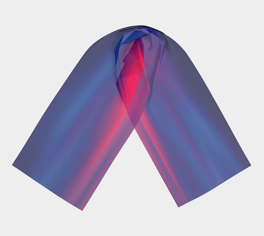 Long Scarf - Winter Sunrise