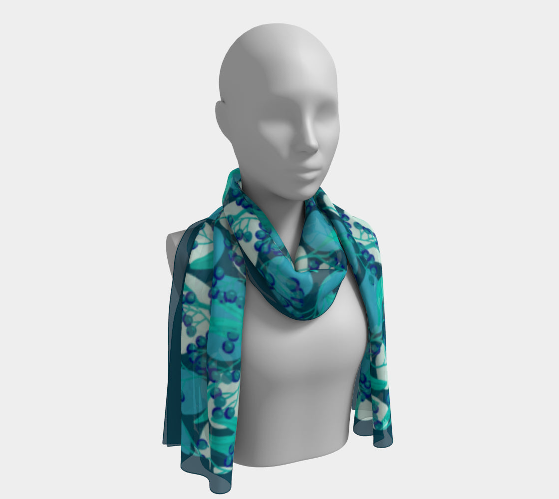 Long Scarf - Spring Berries Jubilee
