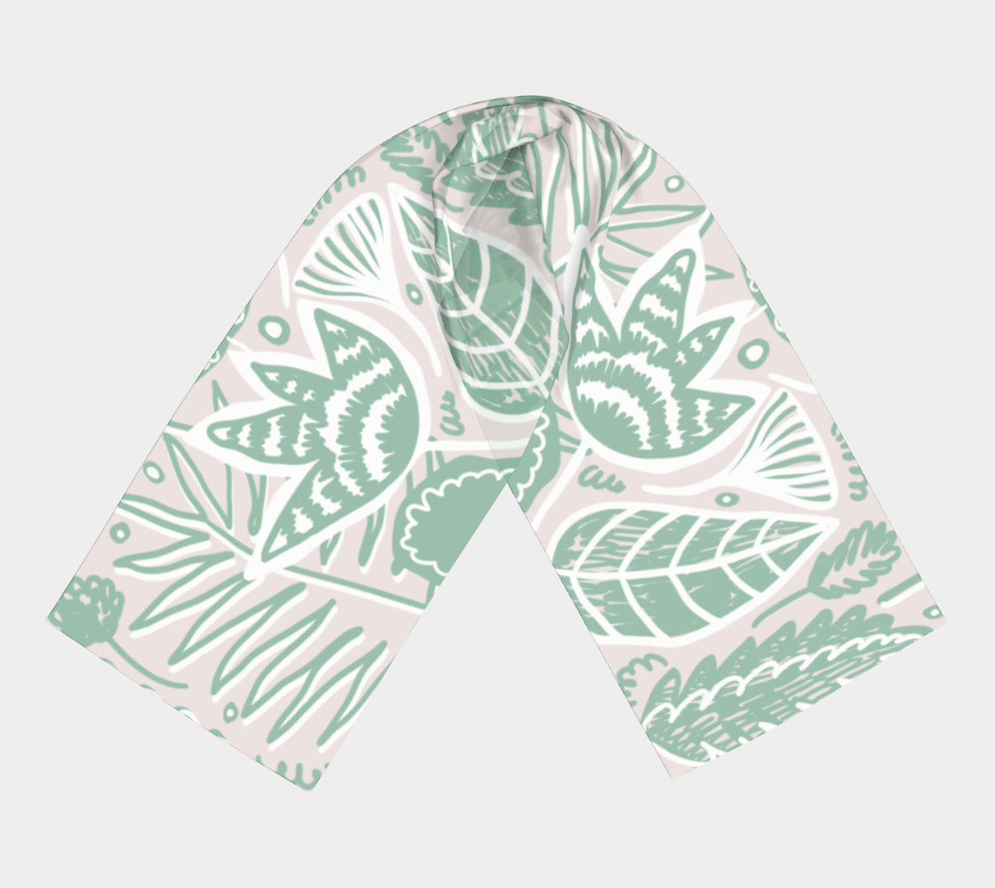 Long Scarf - Summer Graffiti Scarf