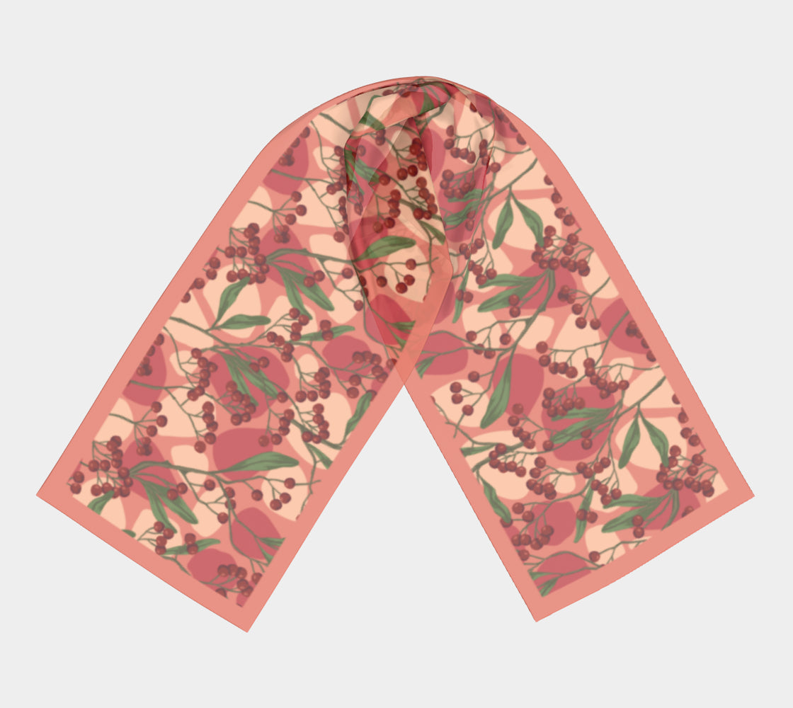 Long Scarf - Autumn Berries Jubilee
