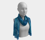 Long Scarf - Spring Lotus 2