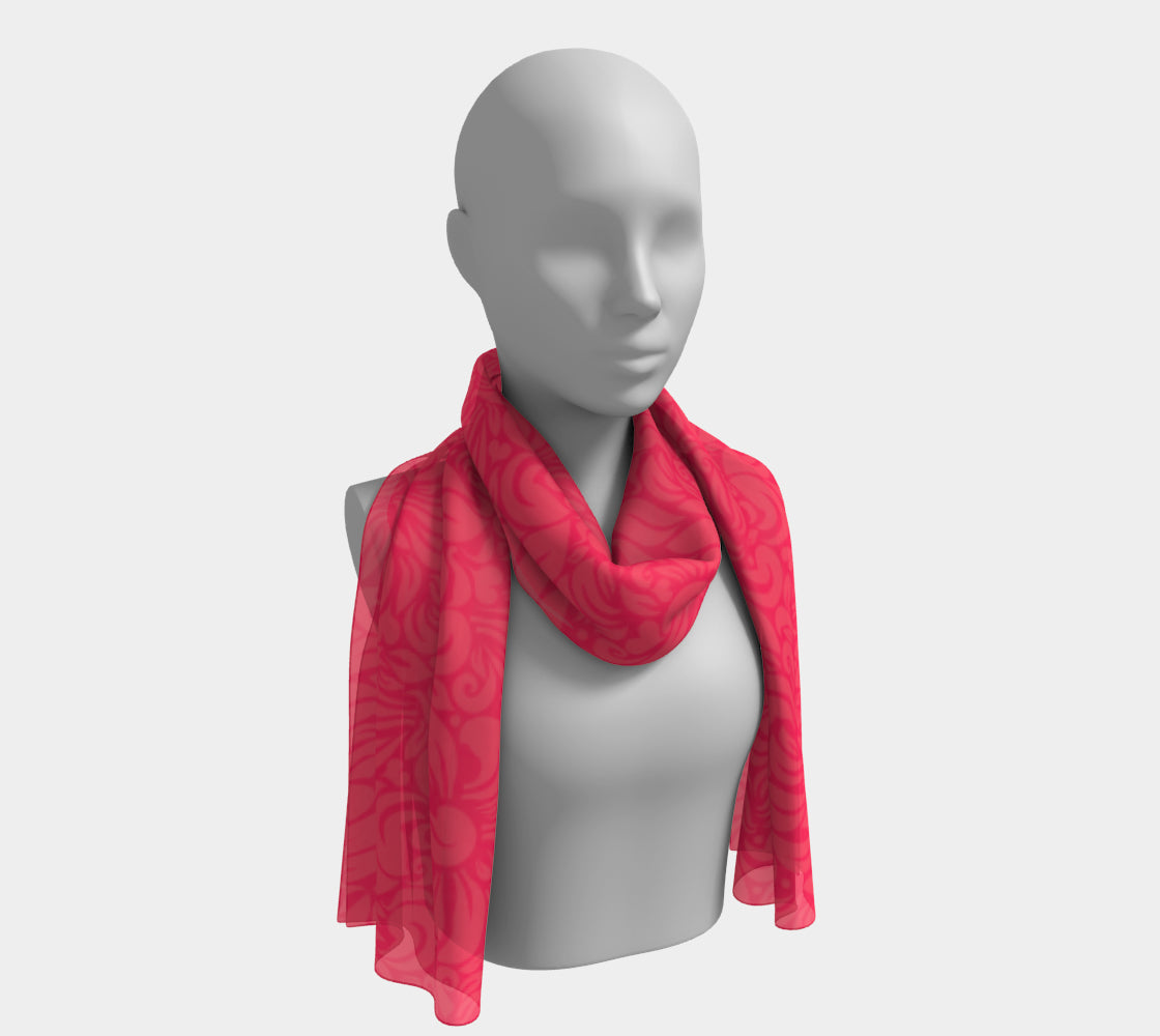 Long Scarf - Brocade (all Seasons)